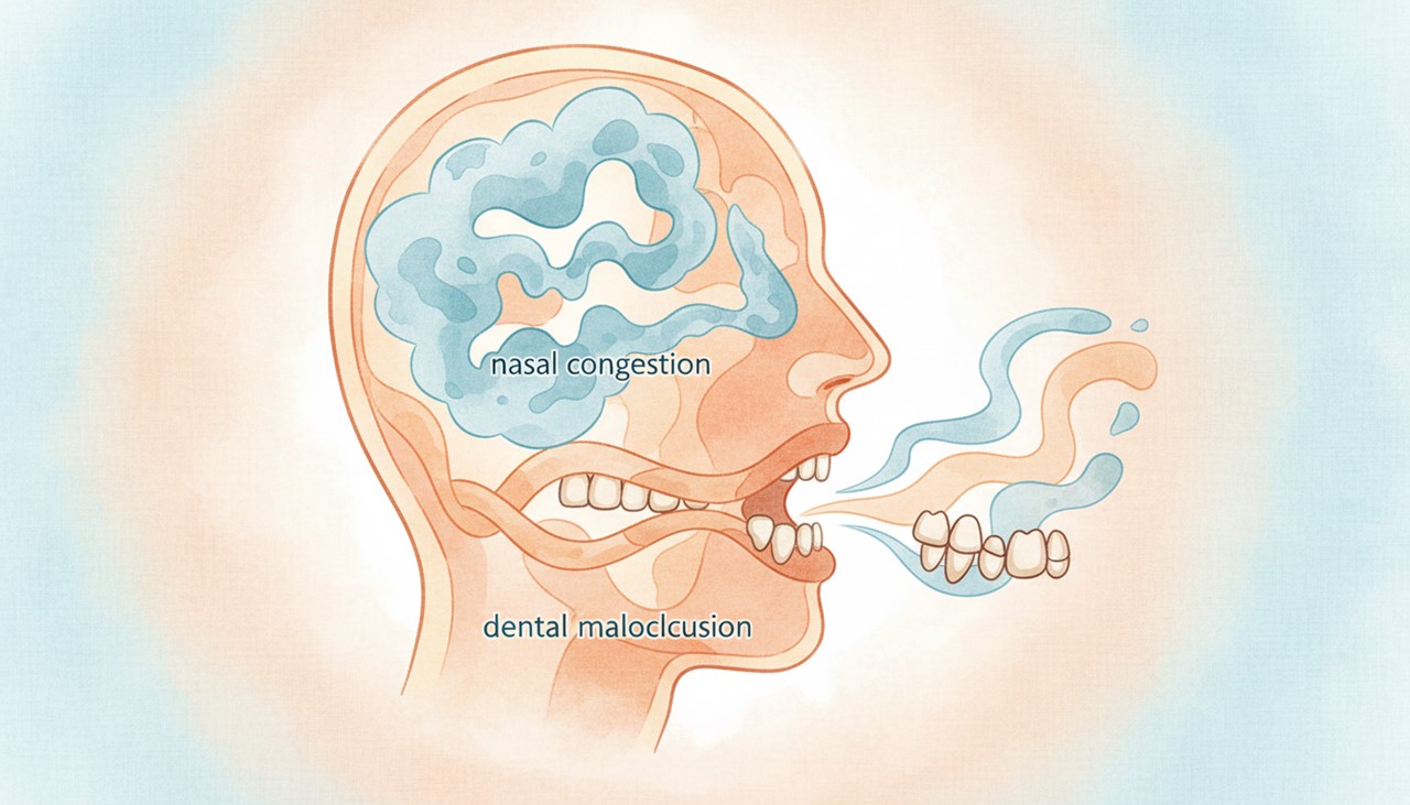 口呼吸改善トレーニングのイメージ