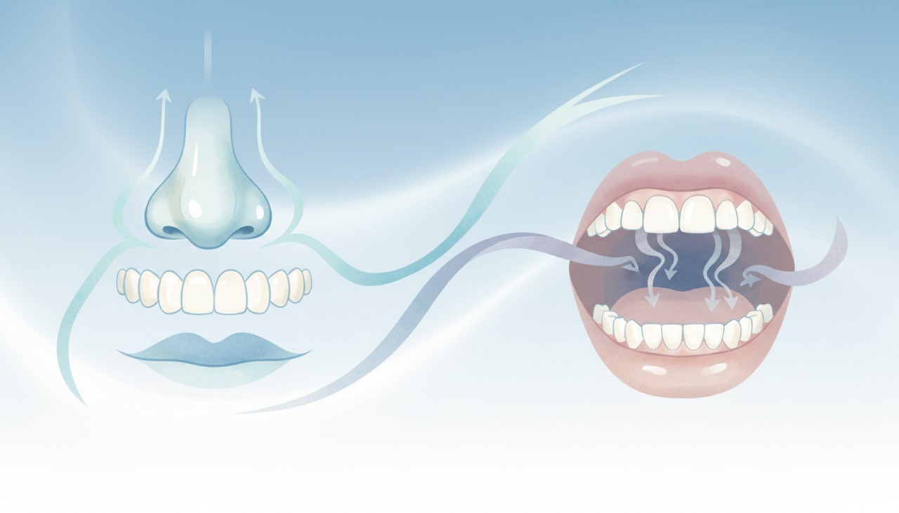 口呼吸が歯並びに与える影響とは?～改善方法と予防のポイント